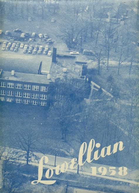 1958 yearbook from Lowell High School from Lowell, Indiana for sale