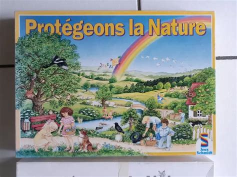 JEU DE SOCIÉTÉ année 60 PROTÉGEONS LA NATURE Jeux Schmidt France