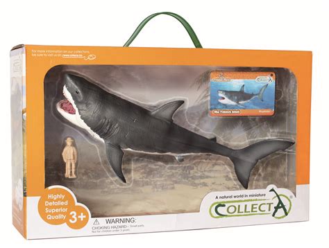 Collecta Spielfiguren Megalodon 140 Deluxe Window Box