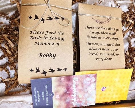 Respite Gift Set Of Personalized Life Celebration Etsy Memorial