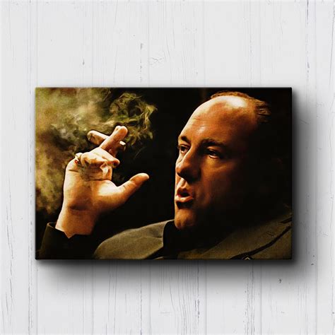 Tony Soprano Cigar Poster/canvas - Etsy