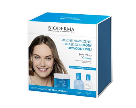 Bioderma Zestaw Hydrabio Creme Krem Ml Tonique Tonik Ml H O