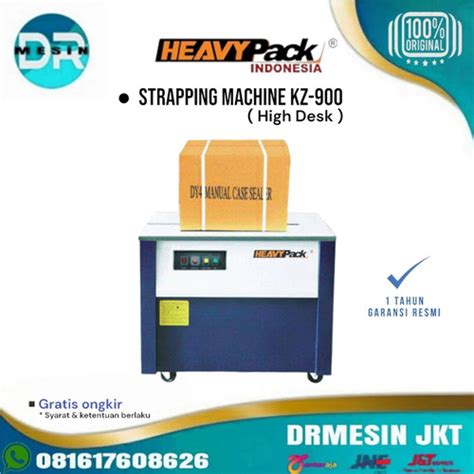 Jual Mesin Strapping Ikat Kardus Strappin Machine Kz 900 Jakarta