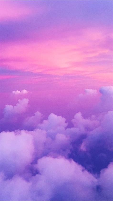 Purple Clouds Aesthetic HD Wallpapers - Wallpaper Cave | Papel de ...