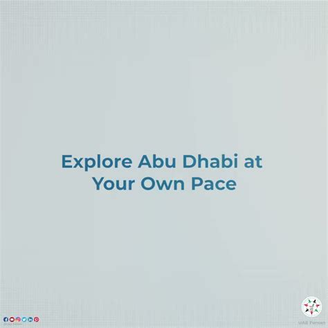 Uae Forsan On Twitter Explore Abu Dhabi At Your Own Pace