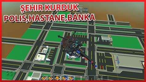 ŞEHİR KURDUK TREN POLİS KARAKOLU HASTANE VB Scrap Mechanic