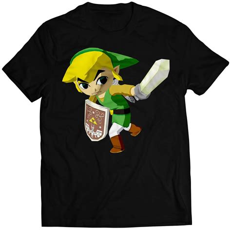 Wind Waker Link Premium Unisex T Shirt Vector By Gamingtee On Etsy