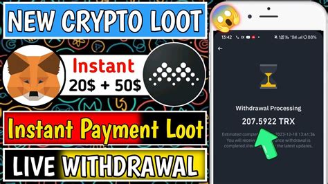 New Crypto Loot Today🔥 Instant Payment🤑 Crypto Loot Today🤯 New