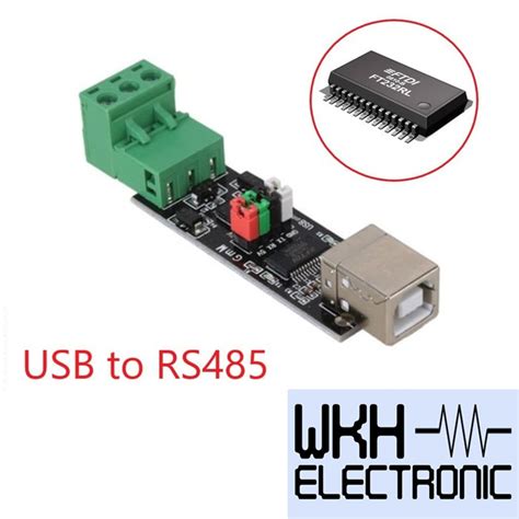 Jual Usb To Rs 485 Rs485 Rs 485 Converter Adapter Module Ft232 Ftdi Arduino Shopee Indonesia