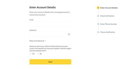 How To Create An Account On Binance The Step By Step Guide