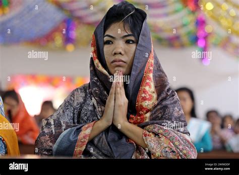 Dhaka Wari Bangladesh 25 dicembre 2023 Il Natale è celebrato in