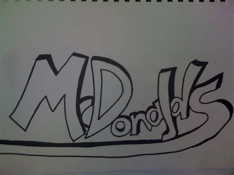 McDonalds Graffiti by cosmicfool24 on DeviantArt