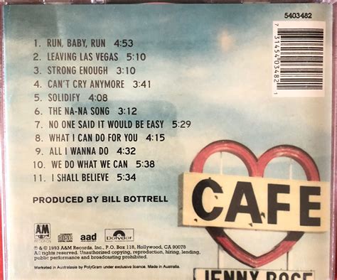 Sheryl Crow Tuesday Night Music Club 1993 Australian Tour Edition CD