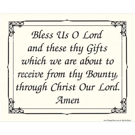 Catholic Prayer Before Meals Made by Request Calligraphy Wall Art Christian Home or Office Decor ...