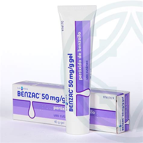 Benzac 50 Mgg Gel Tópico 40 G Peróxido De Benzoílo Farmacia Jiménez