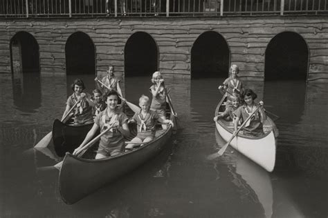 1950s Canoe Camp Illahee Girls Summer Camp