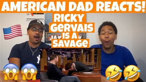 American Dad Reacts To Ricky Gervais Being A Savage For Minutes