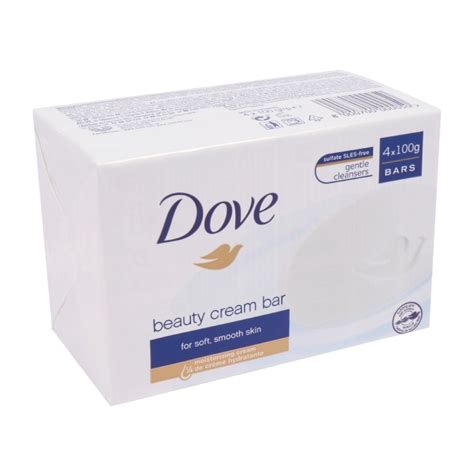 Dove Beauty Creame Bar Gentle 4 Value Pack Exfoliating 90g For Deep