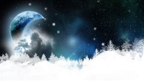 Crescent Moon Background Free Download