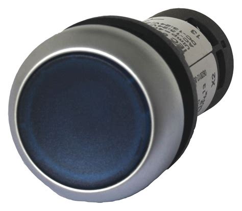 EATON Illuminated Push Button 22 Mm Momentary Flush Button Plastic