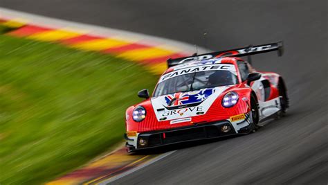 Two Porsche 911 Gt3 R Finish In The Top 5 At Spa Francorchamps