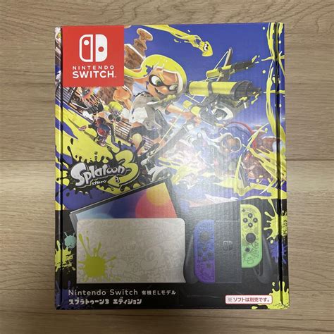 大得価好評 Nintendo Switch Nintendo Switch（有機elモデル） スプラトゥーン3エディションの通販 By