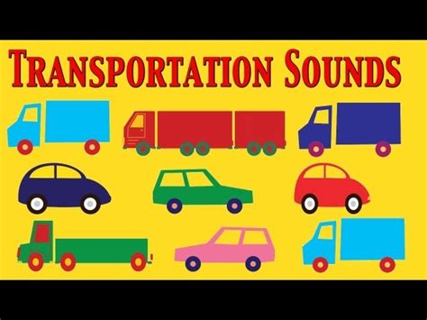 Transportation Sounds - English ESL video lesson