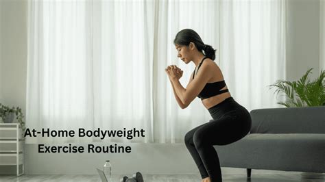 At Home Bodyweight Exercise Routine