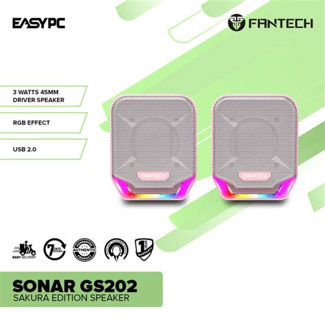 Easypc Fantech Gs Sonar Black And Sakura Rgb Hi Res Audio