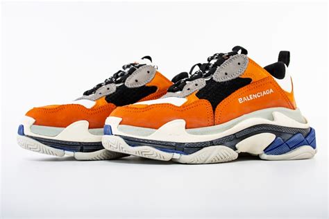 Championes Balenciaga Triple S Naranja Us 21000 En Mercado Libre