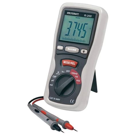 VOLTCRAFT R 200 Digital Multimeter Rapid Electronics