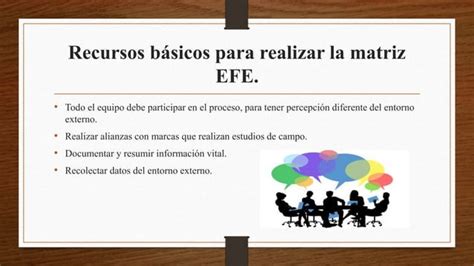 Matriz Efi Y Efe Ppt