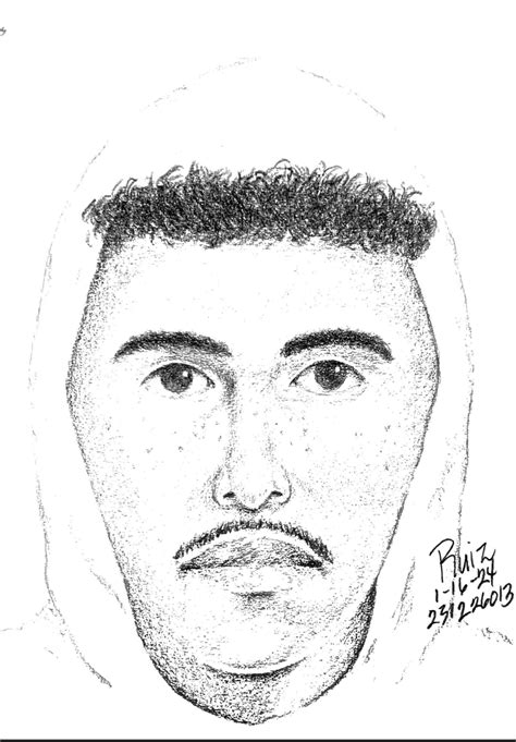 Sketch Of Alleged Sex Predator Released By San Mateo Pd San Mateo Ca Patch