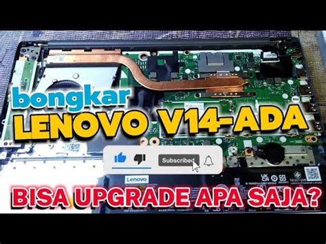 BONGKAR LAPTOP LENOVO V14 ADA Disassembly Laptop Lenovo V14 Ada