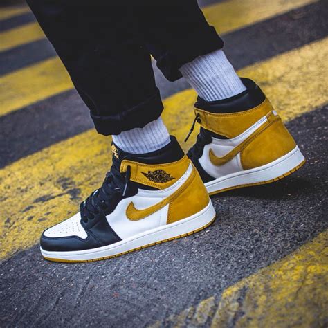 Nike Air Jordan 1 ‘best Hand In The Game Yellow Sweetsoles