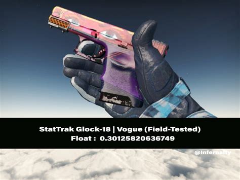 Stattrak Glock 18 Vogue Ft Csgo Skins Knives Video Gaming Gaming