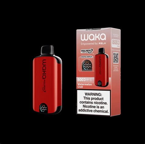 Original Quality Taste 2024 Pod Vaporizer Juice 10000 Puffs Waka 8000I