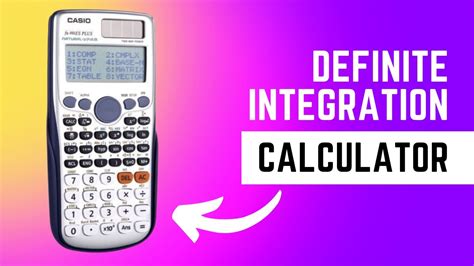 Casio Fx 991es Plus Definite Integration Youtube