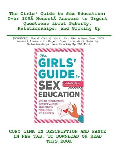 [download] The Girlsand 039 Guide To Sex Education Over 100Ã‚Â HonestÃ‚Â