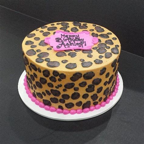 Buttercream Cheetah Print Cake By Thebluecakecompany Cheetah