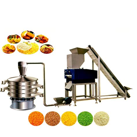 Breadcrumbs Maker Processing Line Extrusion Food Production Plant