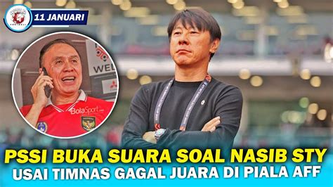 Pssi Buka Suara Soal Nasib Shin Tae Yong Usai Gagal Juara Piala Aff