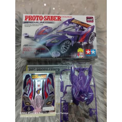 Jual Tamiya Body Proto Saber Premium Ar Chassis Decal Box