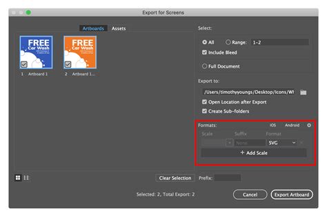 How To Save An Svg In Adobe Illustrator