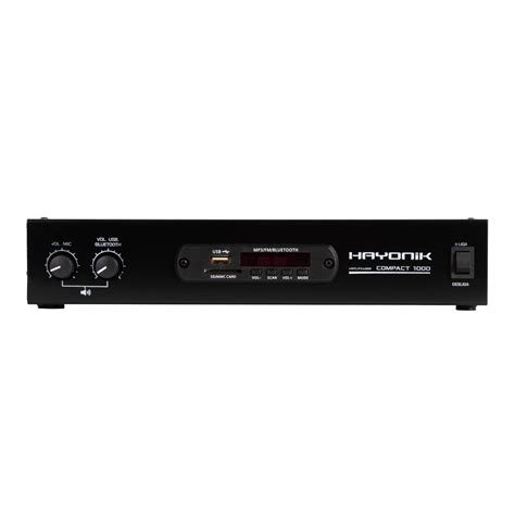 Amplificador Potencia Hayonik Compact W Amplificadores De