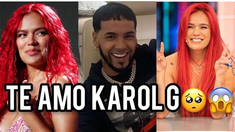 ANUEL AA CONFIRMA QUE LE DEDICA TODAS SUS CANCIONES A KAROL G QUE