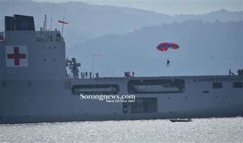 Tni Al Kerahkan 9 Kapal Perang Dan Pasukan Khusus Pada Puncak Hari Nusantara Tahun 2023 Sorong