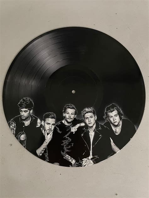 One Direction Vinyl Record Art Etsy Canada