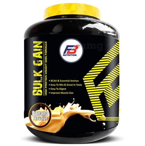 Fb Nutrition Bulk Gain Banana Buy Jar Of 30000 Gm Powder At Best Price In India 1mg