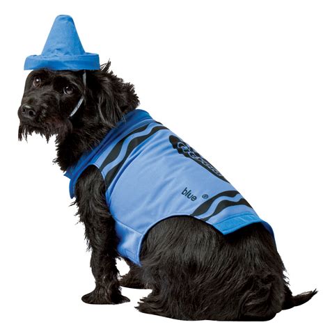 Blue Crayon Pet Costume - CostumePub.com